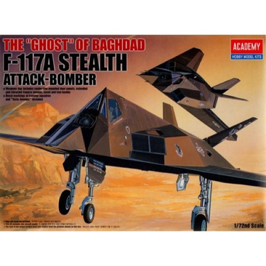 Academy 12475 1/72 F-117A Stealth Fighter/Bomber Nighthawk